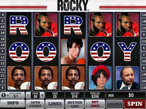 rocky slot|rocky balboa slot machine.